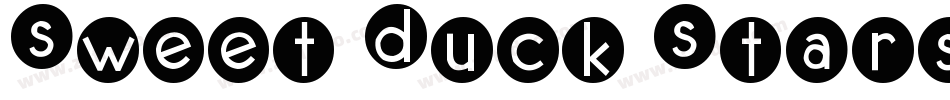 Sweet Duck Stars字体转换